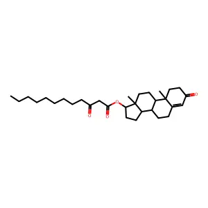 Testosterone ketolaurate structure