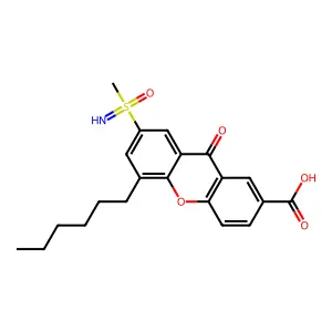 Sudexanox structure