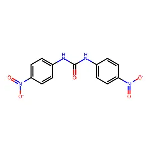 1,3-bis(4-nitrophenyl)urea structure