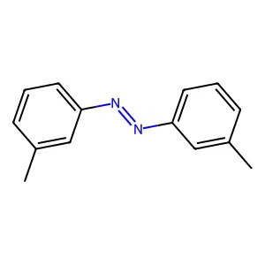 bis(3-methylphenyl)diazene structure