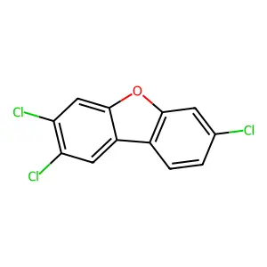 Compound C12H5Cl3O structure