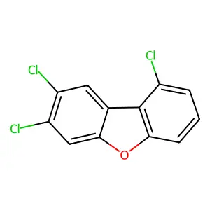 Compound C12H5Cl3O structure