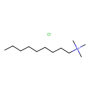 Nonyltrimethylammonium chloride structure