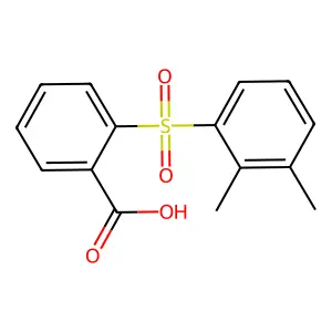 o-((2,3-Xylyl)sulfonyl)benzoic acid structure