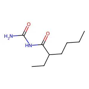 1-(2-Ethylhexanoyl)urea structure