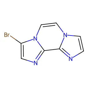 Compound C8H5BrN4 structure