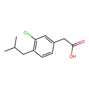 Compound C12H15ClO2 structure