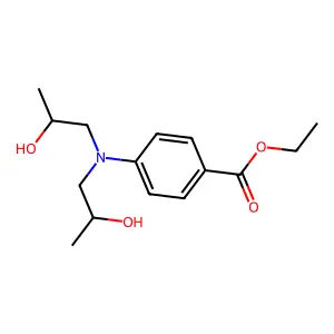 Roxadimate structure