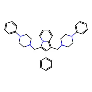 Compound C36H39N5 structure