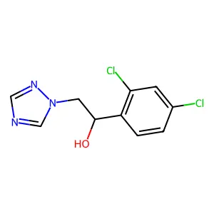 1-(2,4-dichlorophenyl)-2-(1,2,4-triazol-1-yl)ethanol structure