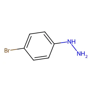 (4-Bromophenyl)hydrazine structure