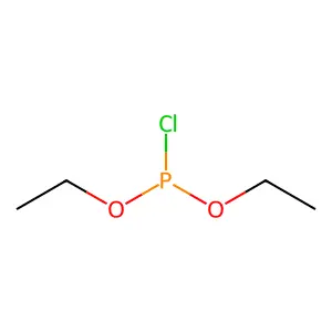 Diethyl chlorophosphite structure