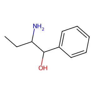 2-amino-1-phenylbutan-1-ol structure