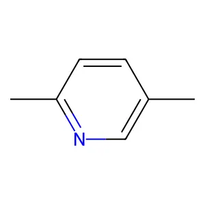 2,5-DIMETHYLPYRIDINE structure