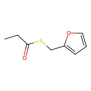 Furfuryl thiopropionate structure