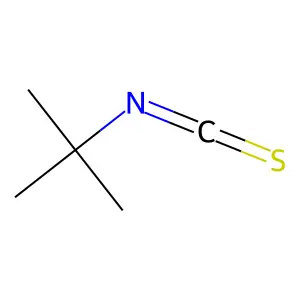 tert-Butyl isothiocyanate structure