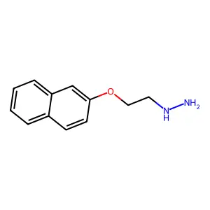 Hydrazine, [2-(2-naphthalenyloxy)ethyl]- structure