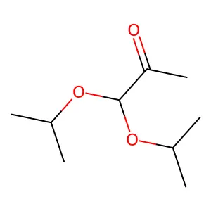1,1-di(propan-2-yloxy)propan-2-one structure