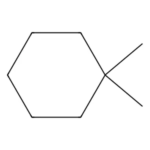 1,1-Dimethylcyclohexane structure