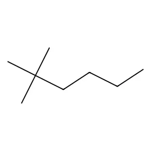 2,2-DIMETHYLHEXANE structure