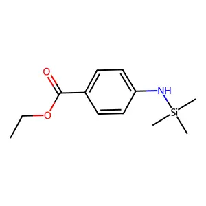 ethyl 4-(trimethylsilylamino)benzoate structure