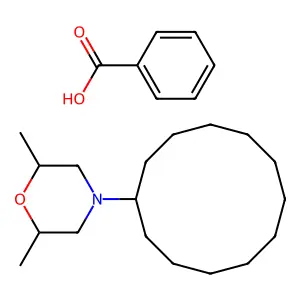 Dodemorph benzoate structure