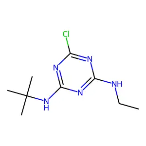 Terbuthylazine structure