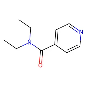 N,N-Diethylisonicotinamide structure