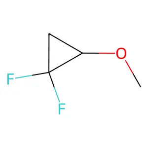 1,1-Difluoro-2-methoxy-cyclopropane structure