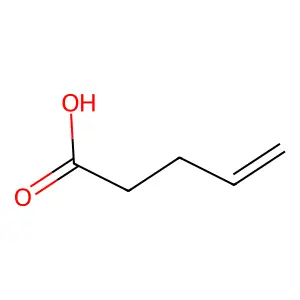 Compound C5H8O2 structure