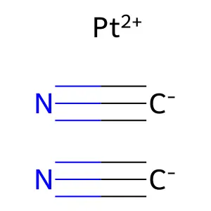 Platinum dicyanide structure