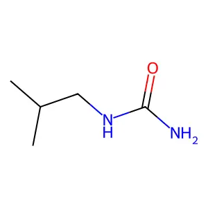 Isobutylurea structure
