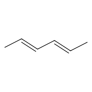Hexa-2,4-diene structure