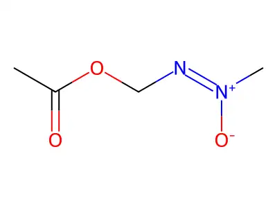Cycasin acetate structure