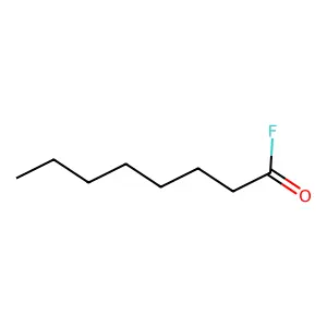 Octanoyl fluoride structure