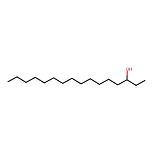 Hexadecan-3-ol structure