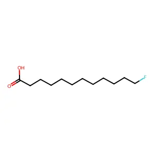 12-Fluorododecanoic acid structure