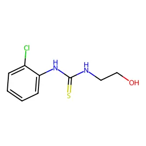 1-(2-chlorophenyl)-3-(2-hydroxyethyl)thiourea structure