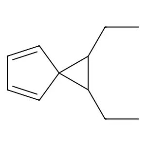 1,2-diethylspiro[2.4]hepta-4,6-diene structure