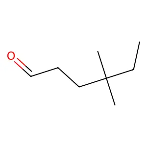 4,4-DIMETHYLHEXANAL structure