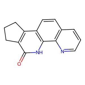 1,2,3,10-tetrahydrocyclopenta[c][1,10]phenanthrolin-11-one structure