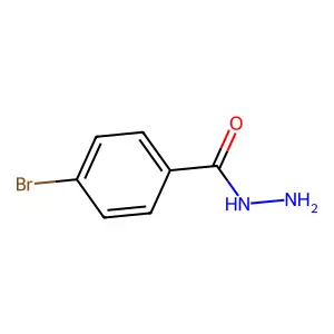 4-Bromobenzohydrazide structure
