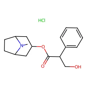 Hyoscyamine hydrochloride structure