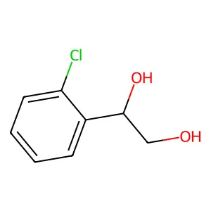 1-(2-chlorophenyl)ethane-1,2-diol structure
