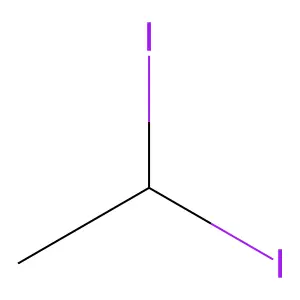 Diiodoethane structure