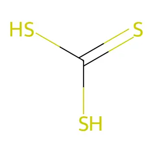 Carbonotrithioic acid structure