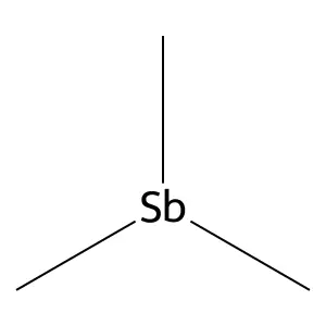 Trimethylantimony structure