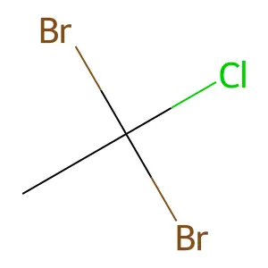 1,1-dibromo-1-chloroethane structure