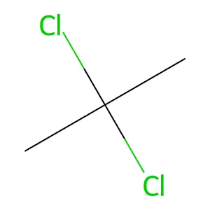 2,2-DICHLOROPROPANE structure