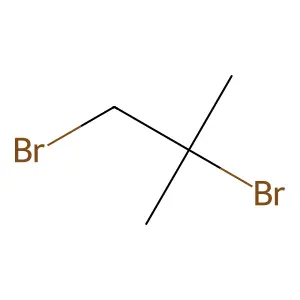 1,2-DIBROMO-2-METHYLPROPANE structure
